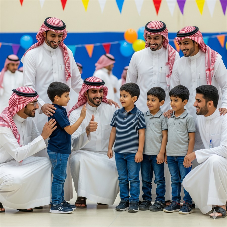 حفل تشجيع الأولاد الأيتام